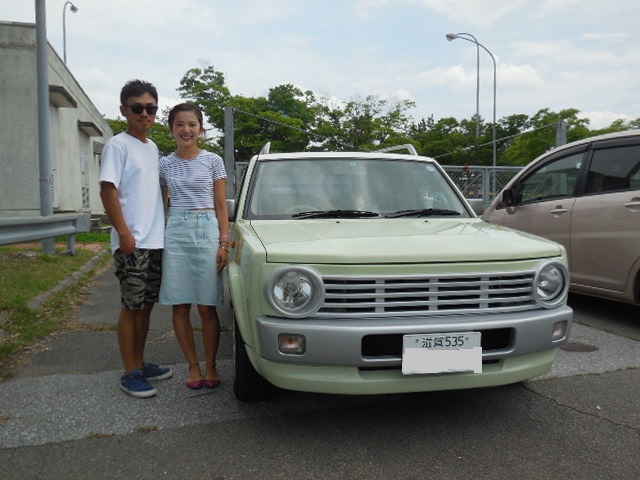 滋賀県登録納車の旅！