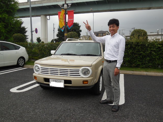 Fさんラシーン登録納車！