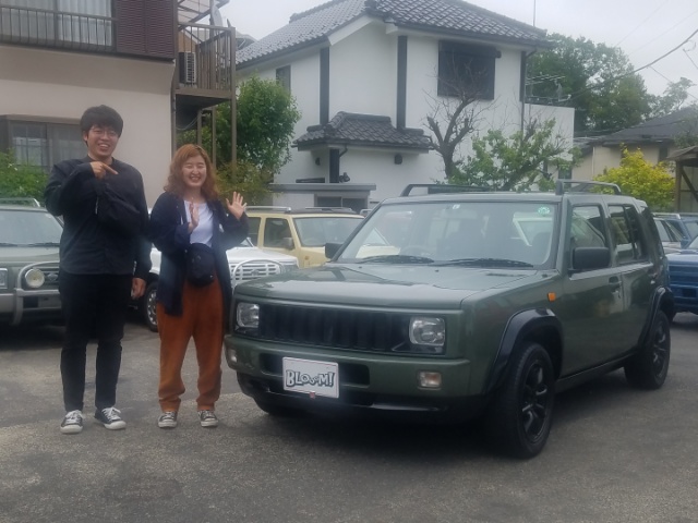 Oさんカスタムラシーン納車！