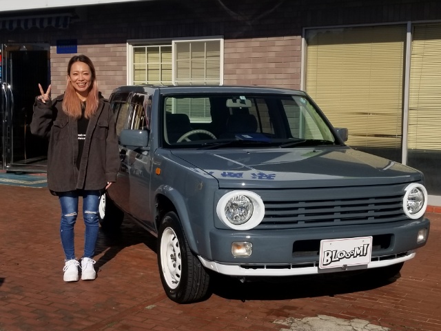 ラシーン女子　MさんCONYモデル納車！