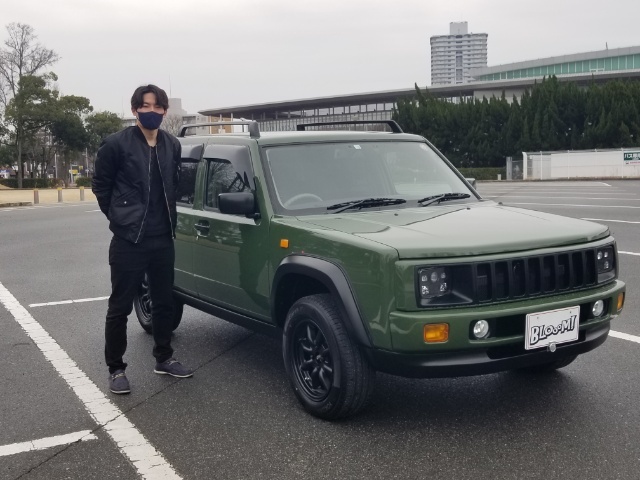 初の岡山県まで登録納車！