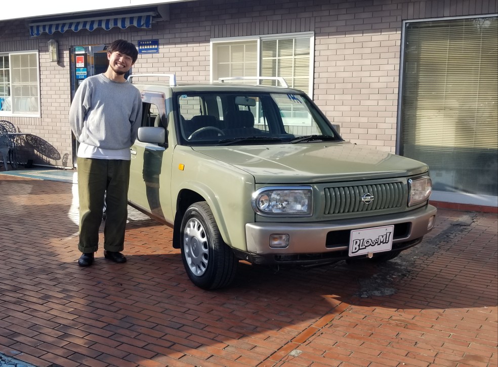 Uさんラシーン納車　人気カラーシーダーグリーン