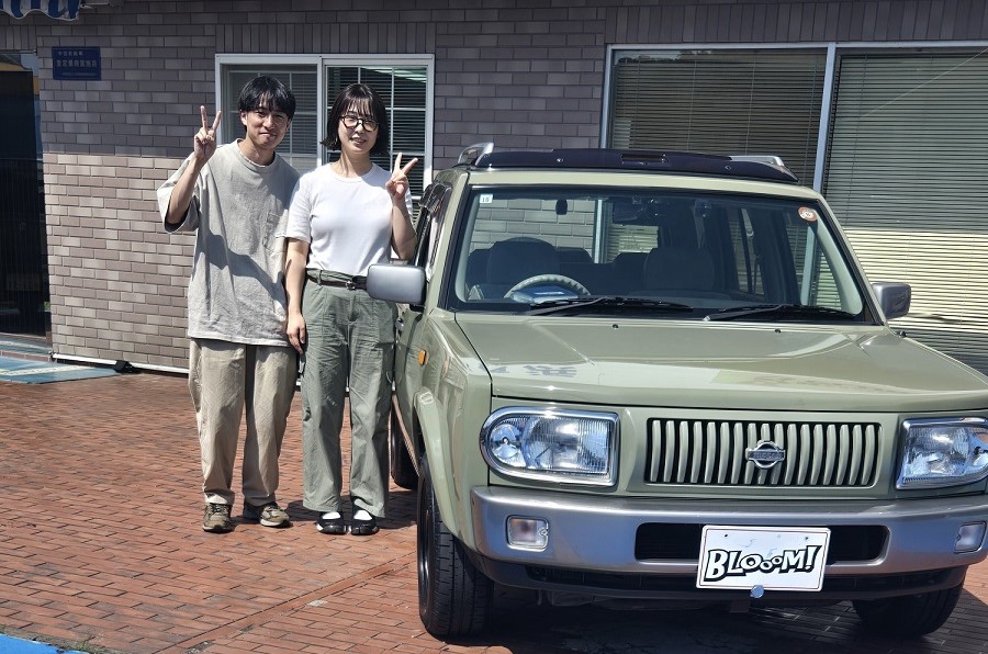 Yさんシーダーグリーンサンルーフ付き納車