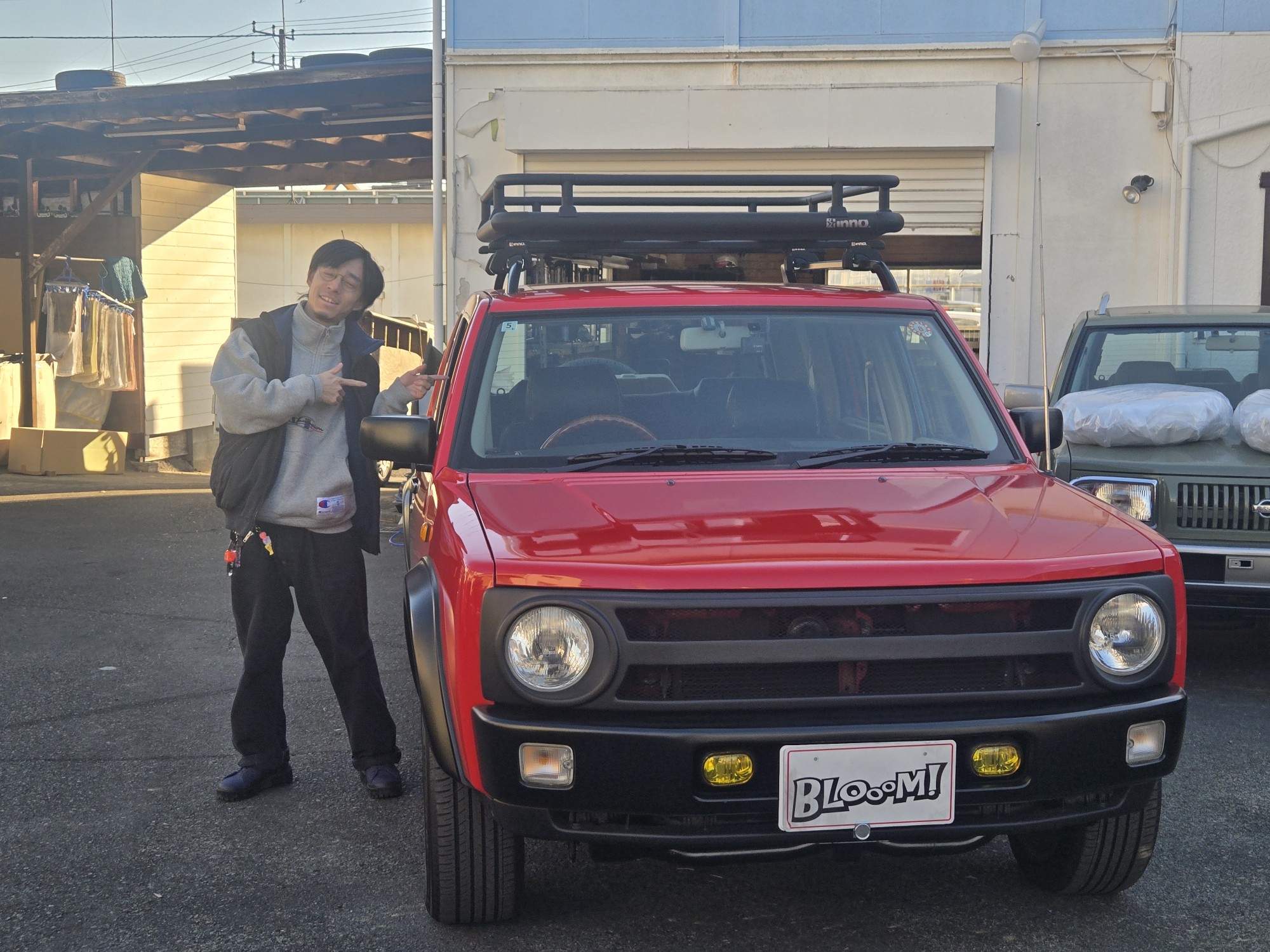 Mさんコンパス仕様ラシーン納車。