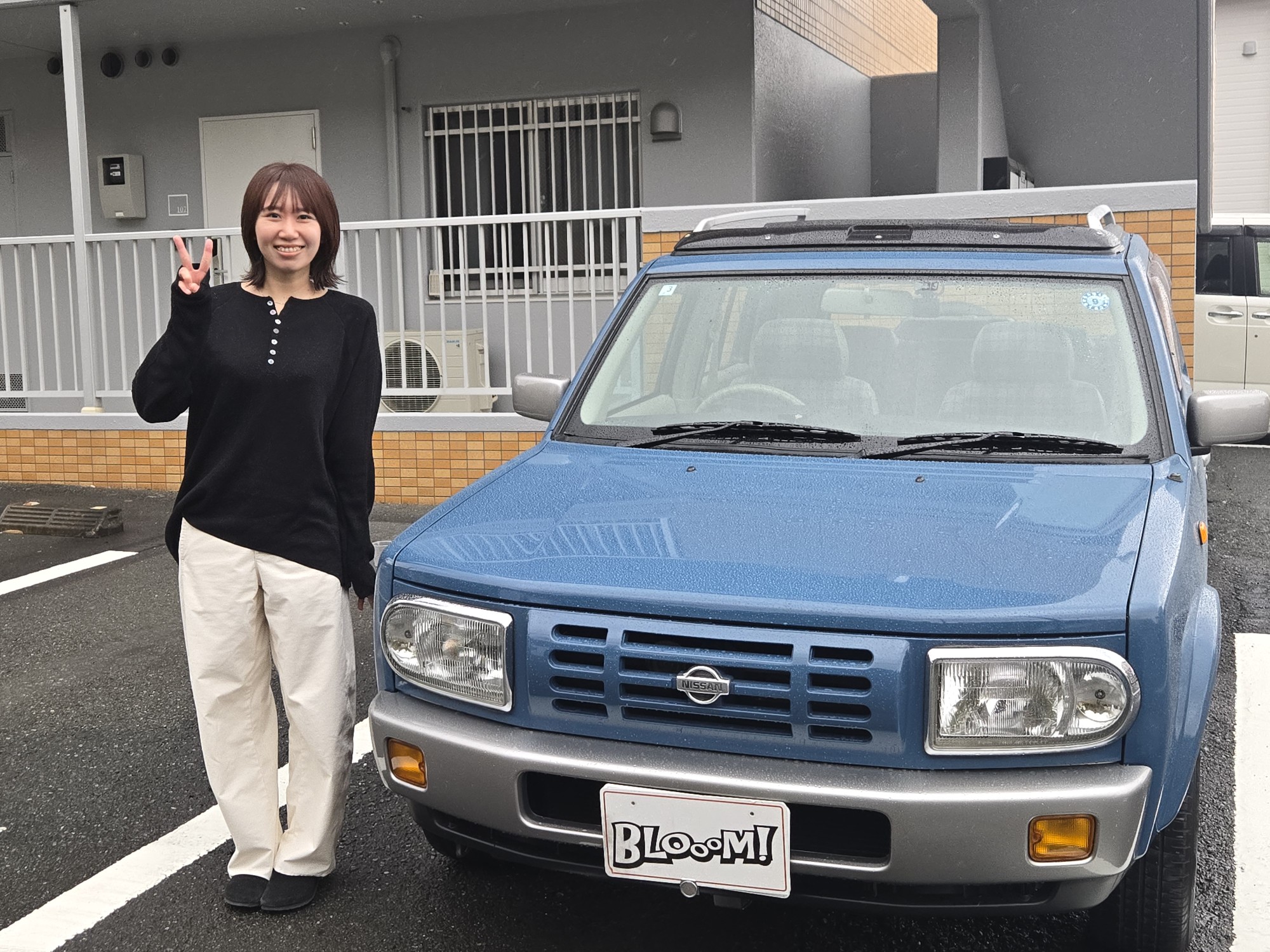 本日は静岡まで登録納車